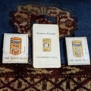 Worcester Salt Advertising sewing kits